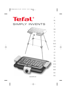 Käyttöohje Tefal BG211012 Simply Invents Grilli