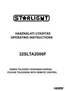 Használati útmutató Star-Light 32SLTA200F LED-es televízió