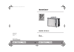 Bedienungsanleitung SilverCrest IAN 326312 Toaster
