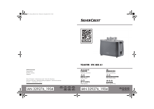 Bedienungsanleitung SilverCrest IAN 329276 Toaster