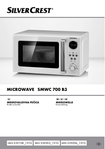 Manuál SilverCrest SMWC 700 B3 Mikrovlnná trouba