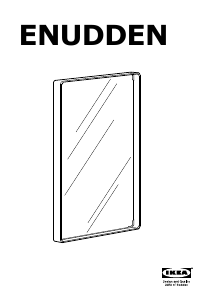 Manual IKEA ENUDDEN Oglindă