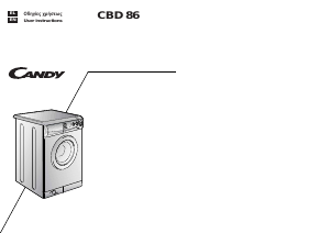 Manual Candy CBD 86 SY Washing Machine