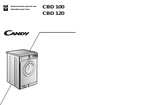 Manual de uso Candy CBD 100-16S Lavadora