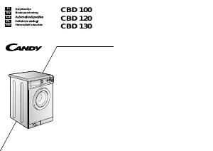 Manuál Candy CBD 130-16 S Pračka