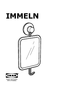 사용 설명서 이케아 IMMELN 거울