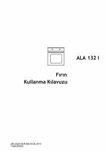 Kullanım kılavuzu Altus ALA 132 I Fırın