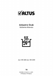 Kullanım kılavuzu Altus ALA 185 GBD Ocak