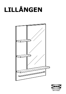 Brugsanvisning IKEA LILLANGEN Spejl