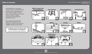 Manual Hunter 53041 Buchanan Ceiling Fan