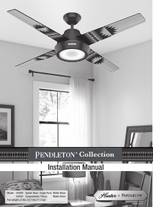 Manual Hunter 59390 Canyonlands Ceiling Fan