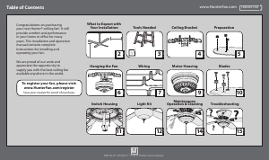 Handleiding Hunter 53378 Kenbridge Plafondventilator