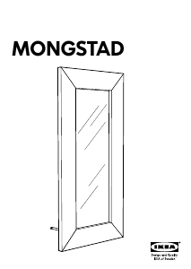 Manual IKEA MONGSTAD Oglindă