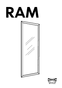 Handleiding IKEA RAM Spiegel