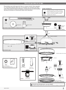 Manual de uso Hunter 59438 Wingate Ventilador de techo