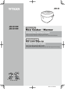 Handleiding Tiger JBX-B18W Rijstkoker