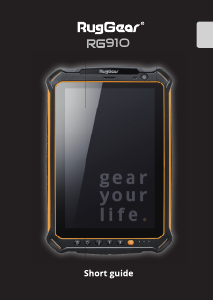 Посібник RugGear RG910 Планшет