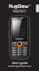 Manuál RugGear RG150 Mobilní telefon