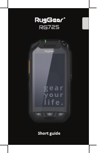 Mode d’emploi RugGear RG725 Téléphone portable