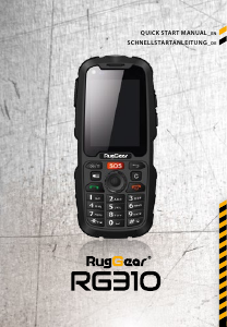 Handleiding RugGear RG310 Mobiele telefoon