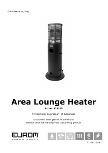 Handleiding Eurom Area Lounge Terrasverwarmer