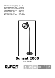 Handleiding Eurom Sunset 2000 Terrasverwarmer