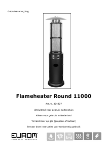 Handleiding Eurom Flameheater 11000 Terrasverwarmer