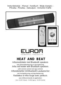 Mode d’emploi Eurom Heat and Beat Radiateur de terrasse