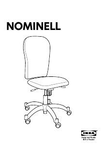 Manual IKEA NOMINELL Office Chair