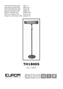 Handleiding Eurom TH1800S Terrasverwarmer