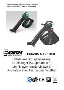 Mode d’emploi Eurom EBR3000 Souffleur