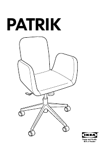 spejl Snart efterår Manual IKEA PATRIK Kontorstol