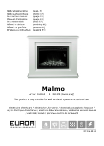 Manual Eurom Malmo Electric Fireplace