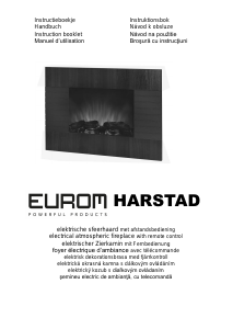 Handleiding Eurom Harstad Elektrische haard