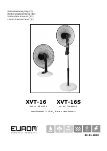 Mode d’emploi Eurom XVT-16S Ventilateur