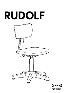 Bedienungsanleitung IKEA RUDOLF Bürostuhl