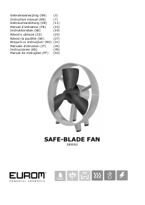 Bruksanvisning Eurom Safe-Blade Fläkt