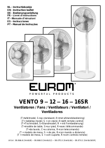 Mode d’emploi Eurom Vento 16 Ventilateur