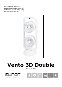 Mode d’emploi Eurom Vento 3D Double Ventilateur