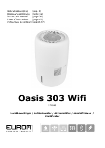 Handleiding Eurom Oasis 303 Wifi Luchtbevochtiger