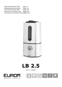 Manual Eurom LB 2.5 Humidifier
