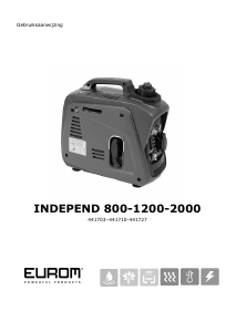 Handleiding Eurom Independ 1200 Generator