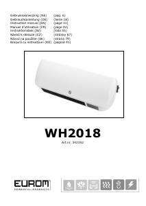 Manual Eurom WH2018 Heater
