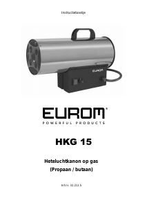Handleiding Eurom HKG-15 Kachel