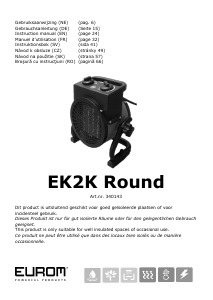 Mode d’emploi Eurom EK2K Round Chauffage