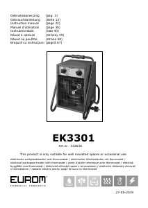 Handleiding Eurom EK3301 Kachel