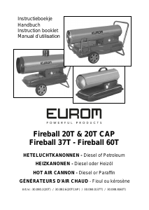 Manual Eurom Fireball 60T Heater