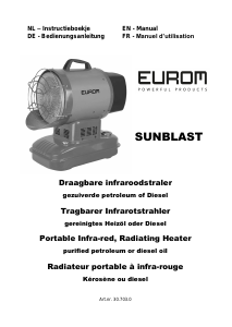 Bedienungsanleitung Eurom Sunblast Heizgerät