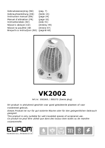 Manual Eurom VK2002 Heater