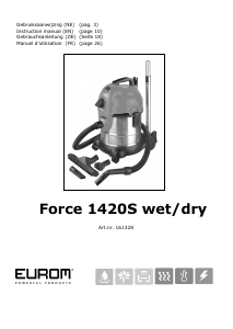 Manual Eurom Force 1420S Vacuum Cleaner